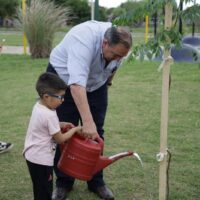 En Santa Fe se puso en valor la plaza y se completaron más de 70 cuadras de estabilizado pétreo
