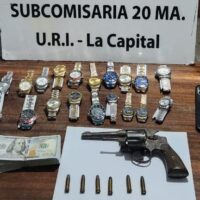 Detuvieron a dos personas durante un allanamiento en Arroyo Leyes