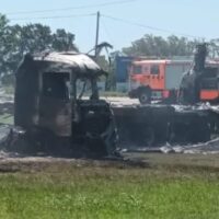 Tragedia en la Ruta 34: dos muertos y un herido grave tras el choque frontal de dos camiones