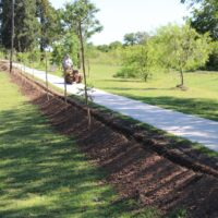 En Laguna Paiva avanzan las obras de la Ciclovía Sur