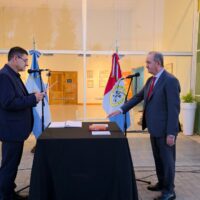 Omar Colombo asumió su tercer mandato y convocó a construir la Recreo del futuro