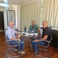 Elvio Cotterli mantuvo una reunión en Vialidad Provincial