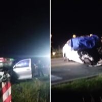 Tragedia en Ruta 6: un hombre murió y dos resultaron heridos en un choque cerca del peaje de Franck
