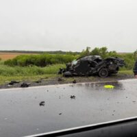 Falleció una persona tras chocar un auto y un camión en la RP4, jurisdicción María Luisa