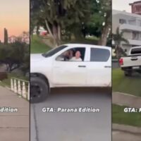 Paraná: multa, árboles y un año sin licencia para el conductor del Parque Urquiza