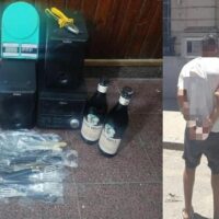 Detuvieron a un hombre por un intento de robo en un local de Santo Tomé