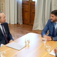 Pullaro y el embajador chino encabezaron un encuentro con empresarios para fortalecer vínculos comerciales