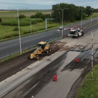 Autopista Rosario-Santa Fe: el Gobierno Provincial ya completó la construcción de los tres carriles en la mano hacia Rosario