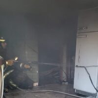 Se incendió una vivienda en San José del Rincón