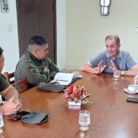 El intendente Colombo confirmó el regreso de Gendarmería Nacional