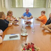 El intendente Colombo abrió una agenda común con el Centro de Jubilados San Miguel Arcángel