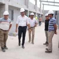 Pullaro recorrió la obra de la cárcel de alto perfil “El Infierno” que tiene un avance del 40 %