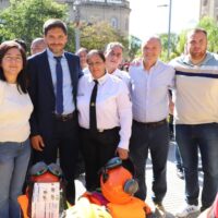 Los Bomberos de Laguna Paiva recibieron equipamiento