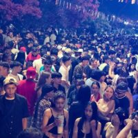 Recreo celebró el inicio del Año Nuevo con música y gran convocatoria en la plaza principal