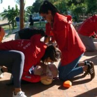 Guardavidas de Santa Fe realizan una capacitación para el uso de desfibriladores y manejo de la vía aérea
