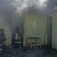 Voraz incendio arrasó una vivienda en la Circunvalación Oeste