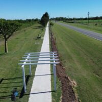 Con aportes proviciales Laguna Paiva inaugurará su acceso sur