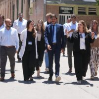 Pullaro recorrió el hospital Cullen en Santa Fe y destacó el trabajo de sus equipos de alta complejidad