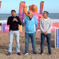 Arrancó en Mar del Plata la Playa Olímpica rumbo a los Suramericanos: “Santa Fe pretende ser la capital del deporte”, dijo Pullaro