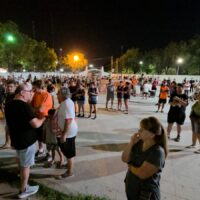 Tensa reunión en el Club Huracán de Recreo por el proyecto de canje de la cancha de fútbol