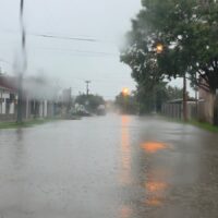 Fuerte temporal en Recreo y Monte Vera: cayeron más de 125 mm y hubo anegamientos
