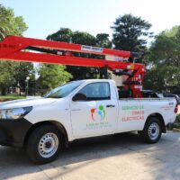 La Municipalidad de Laguna Paiva adquirió una camioneta para el servicio eléctrico