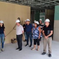 Sigue la construcción del Centro de Tiro en el ex Liceo de Recreo