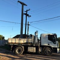 La EPE ejecuta obras para mejorar el servicio eléctrico en Recreo Sur