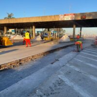 Túnel Subfluvial: retoman las tareas de bacheo en el pavimento tras detectar incumplimientos