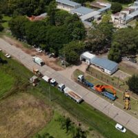 Ante la demora en la obra de la ruta 5, la empresa constructora aclaró que "no hay problemas"