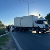 Un múltiple choque genera demoras en la Ruta 1 a la altura de Colastiné Norte