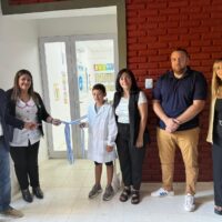 Inauguraron un aula en la Escuela Nº 1025 de Laguna Paiva