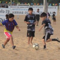Más de 1000 chicos disfrutaron del encuentro de la Liga Infantil de los Barrios en la Costanera Oeste de Santa Fe