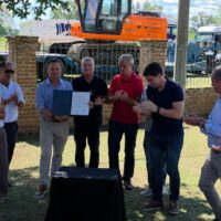 Comenzó la obra de la Ruta Provincial N°5 que une Recreo con Monte Vera