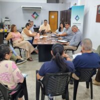 Reunión con integrantes de la CORE en el Concejo