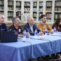 En Laguna Paiva, Protección Civil brindó una capacitación sobre prevención ante lluvias intensas