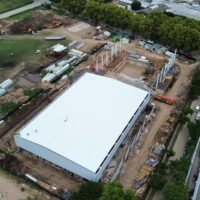 Juegos Suramericanos: avanza a paso firme la construcción del Centro Acuático Provincial