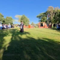 Recreo conmemoró su 136° aniversario con un emotivo acto oficial
