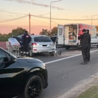 Cinco vehículos protagonizaron un fuerte accidente en la ruta 168 y complican el ingreso a Santa Fe
