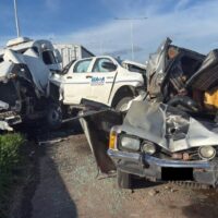 Un hombre evacuado en helicóptero tras un siniestro en la autopista Rosario–Santa Fe