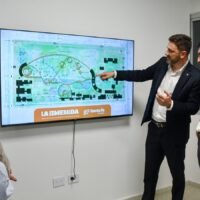 Pullaro destacó la obra en La Esmeralda como eje del cambio urbano en la capital