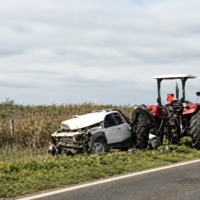 Grave vuelco en Ruta 11: un hombre fue internado en estado delicado al Cullen