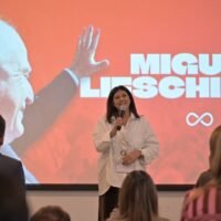 Multitudinario homenaje a Miguel Lifschitz en el Polo Tecnológico Rosario
