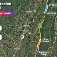 Pullaro anunció la reconstrucción de un segundo tramo de Ruta 1, entre Saladero Cabal y San Javier