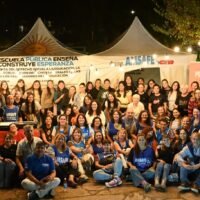 AMSAFE llevó la Carpa Blanca a Armstrong y expuso reclamos del sector educativo
